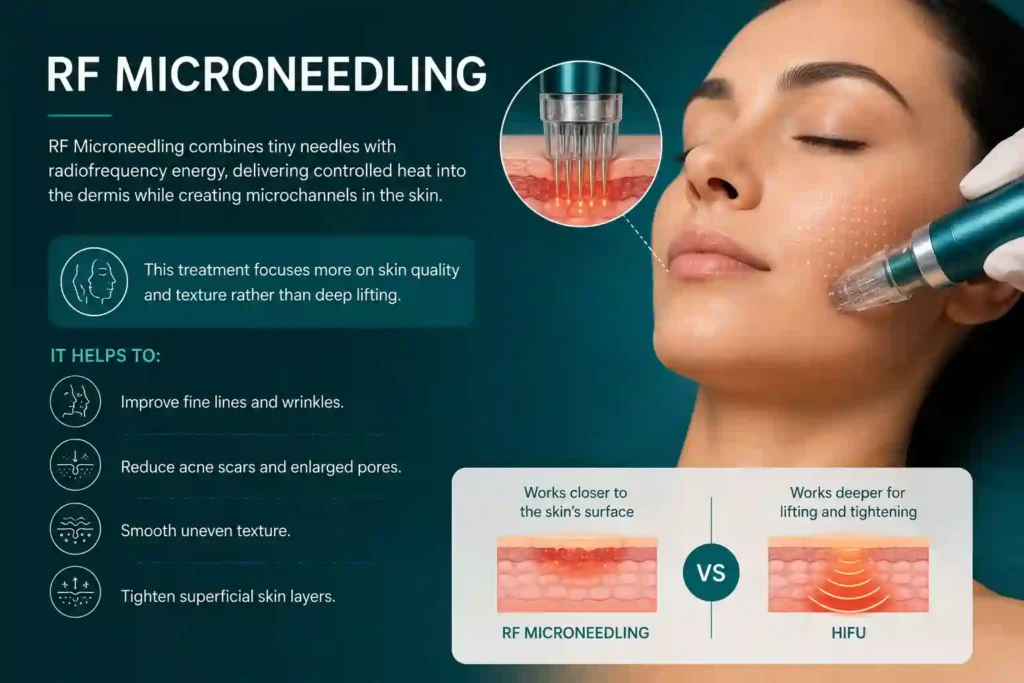 What Does RF Microneedling Do That HIFU Alone Cannot Bibury